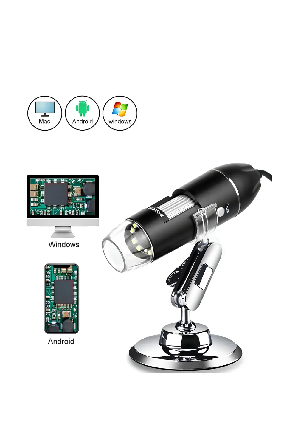 1000X USB Dijital Taşınabilir Mikroskop