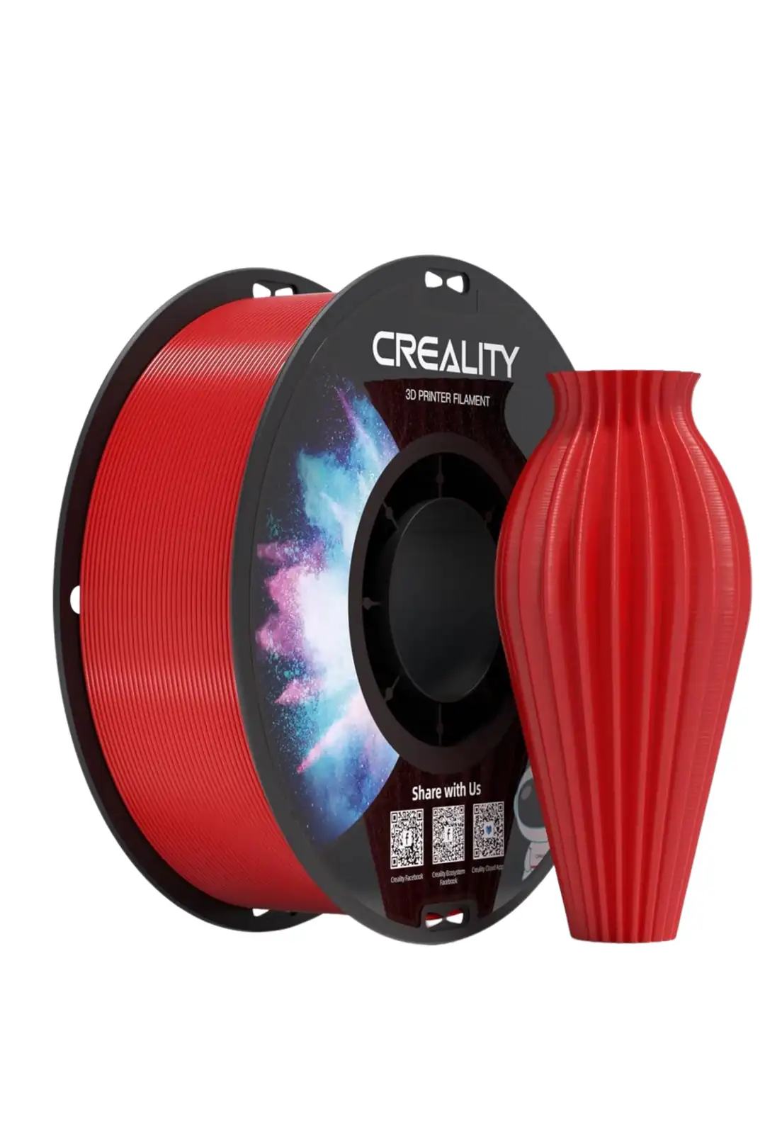 Ürün görseli: Creality CR-PETG Filament - Kırmızı