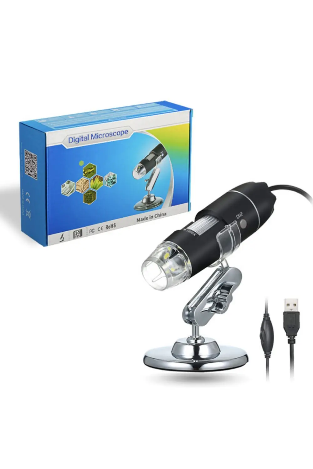 1600X USB Dijital Taşınabilir Mikroskop